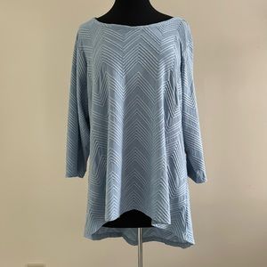 Philosophy Woman Textured Hi-Lo Top - Size 2X - NWT
